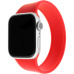 FIXED provlékací silikonový řemínek Apple Watch 42/44/45mm XS červený