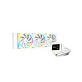 DEEPCOOL Vodní chladič LM360 WH, ARGB, 3x 120mm, AM5, LGA1851, bílá