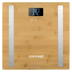 Concept VO3000 Osobní váha diagnostická 180 kg PERFECT HEALTH, bamboo