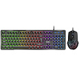 GENIUS set klávesnice + myš GX GAMING Scorpion KM-GX3, Drátový set USB, CZ+SK, černá