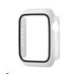 COTEetCI polykarbonátové pouzdro s ochranou displeje pro Apple Watch 45 mm bílá