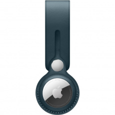Apple AirTag kožené poutko baltsky modré Apple AirTag kožené poutko baltsky modré