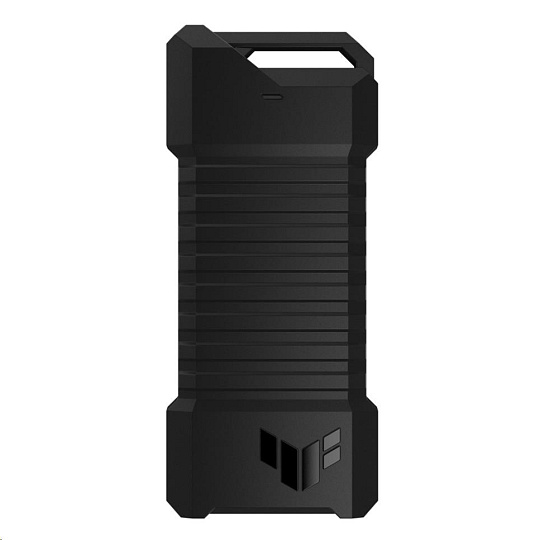 ASUS TUF GAMING A2 SSD NVME case, USB3.2 Gen 2X1, M.2 NVMe SSD kovový box, černá ASUS TUF GAMING A2 SSD NVME case, USB3.2 Gen 2X1, M.2 NVMe SSD kovový box, černá