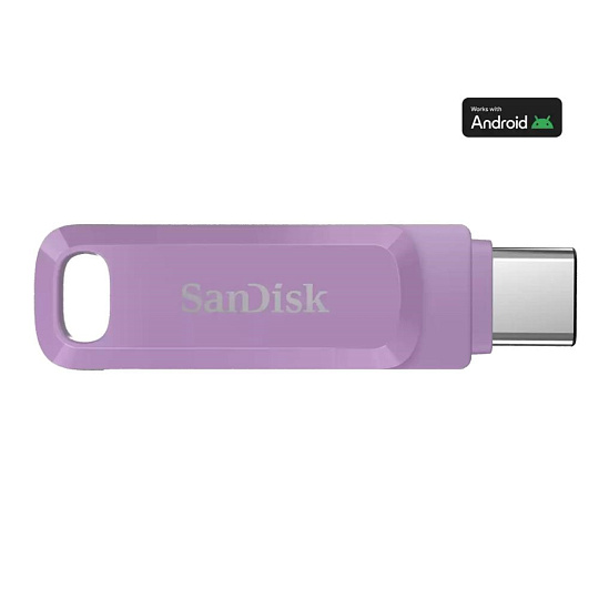 SanDisk Flash Disk 512GB Ultra Dual Drive Go, USB-C 3.2, fialová SanDisk Flash Disk 512GB Ultra Dual Drive Go, USB-C 3.2, fialová
