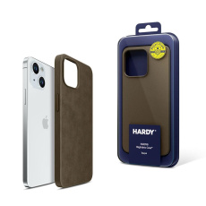 3mk ochranný kryt HARDY MagFabric Case pro Apple iPhone 15 Plus, Taupe