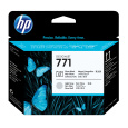 HP 771 Black photografic + Light Grey DJ Printhead, CE020A