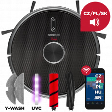 Concept VR3210 Robotický vysavač s mopem 3 v 1 REAL FORCE Laser UVC Y-wash Concept VR3210 Robotický vysavač s mopem 3 v 1 REAL FORCE Laser UVC Y-wash