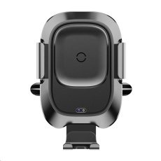 BAZAR - Baseus Smart Vehicle držák a bezdrátová nabíječka do auta 10W (do ventilační mřížky), černá - Poškozený obal (Ko BAZAR - Baseus Smart Vehicle držák a bezdrátová nabíječka do auta 10W (do ventilační mřížky), černá - Poškozený obal (Ko