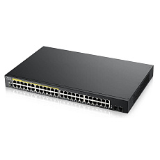Zyxel GS1900-48HP v2 50-port Gigabit Web Smart PoE switch - poškozený obal