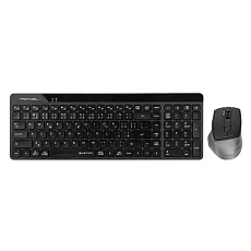 A4tech FG2400 Air2, bezdrátový kancelářský set klávesnice s myší, CZ, černá A4tech FG2400 Air2, bezdrátový kancelářský set klávesnice s myší, CZ, černá
