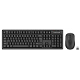 A4tech FG1200 FStyler, bezdrátový kancelářský set klávesnice s myší, 2,4G, černá