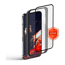 FIXED Armor prémiové tvrzené sklo s aplikátorem iPhone 14 Pro Max černé FIXED Armor prémiové tvrzené sklo s aplikátorem iPhone 14 Pro Max černé