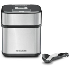 Rommelsbacher IM 12 zmrzlinovač, 12 W, LCD displej, 1,5 l mrazicí mísa pro 500 ml obsah, povrch z nerezové oceli Rommelsbacher IM 12 zmrzlinovač, 12 W, LCD displej, 1,5 l mrazicí mísa pro 500 ml obsah, povrch z nerezové oceli