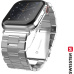 SWISSTEN kovový řemínek Pro Apple Watch 38-40 mm stříbrný