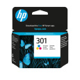 HP 301 Tri-color Ink Cart, 3 ml, CH562EE (165 pages)