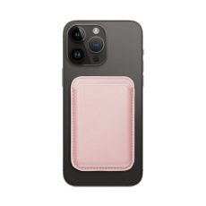 Smarty MagSafe peněženka pískově růžová