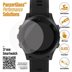 PanzerGlass™ SmartWatch (37mm) Garmin Fenix 5 Plus/Vivomove HR /Quatix 6 /Polar Ignite 2/Suunto 3
