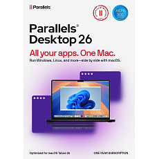 Parallels Desktop Subscription 1 Year, EN/FR/DE/IT/ES/PL/CZ/PT
