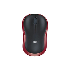 Logitech Wireless Mouse M185, red Logitech Wireless Mouse M185, red