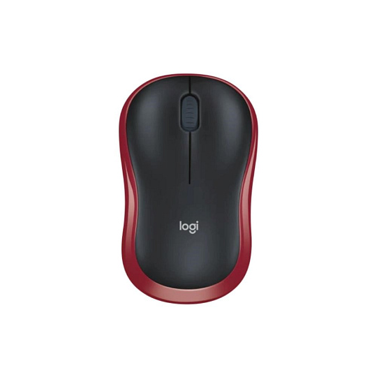 Logitech Wireless Mouse M185, red Logitech Wireless Mouse M185, red