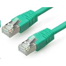 GEMBIRD kabel patchcord CAT6 stíněný FTP 2m, zelený GEMBIRD kabel patchcord CAT6 stíněný FTP 2m, zelený