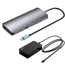 i-tec USB-C Metal Nano 3x Display Dock, 2x HDMI 1x USB-C video,PD 140W + Universal Charger 140 W i-tec USB-C Metal Nano 3x Display Dock, 2x HDMI 1x USB-C video,PD 140W + Universal Charger 140 W