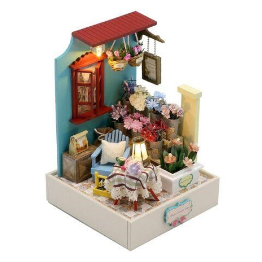 2Kids Toys Miniatura domečku Pokoj květinového odpočinku 2Kids Toys Miniatura domečku Pokoj květinového odpočinku