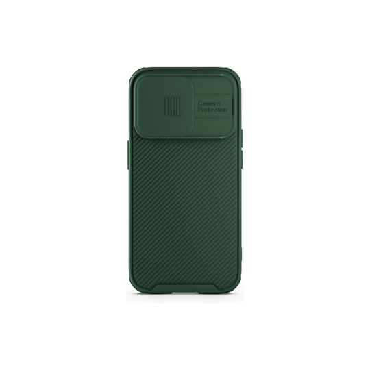 Spello odolný magnetický kryt s ochranou čoček fotoaparátu pro iPhone 15 Plus zelený