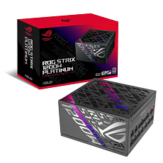 ASUS zdroj ROG STRIX 1200W, 120mm, 80Plus Platinum, černá ASUS zdroj ROG STRIX 1200W, 120mm, 80Plus Platinum, černá