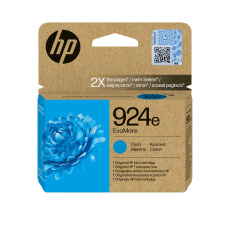 HP 924e EvoMore Cyan Original Ink Cartridge (800 pages) HP 924e EvoMore Cyan Original Ink Cartridge (800 pages)