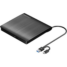 C-TECH externí DVD vypalovačka DVD-USB-AC, USB 2.0, USB A/Type C C-TECH externí DVD vypalovačka DVD-USB-AC, USB 2.0, USB A/Type C