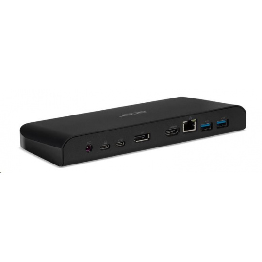 ACER USB type C docking III BLACK WITH EU POWER CORD (RETAIL PACK)