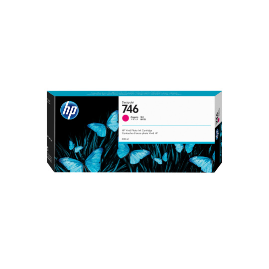HP 746 300-ml Magenta Ink Cartridge