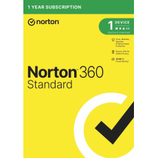 NORTON 360 STANDARD 10GB + VPN 1 uživatel pro 1 zařízení na 1rok ESD
