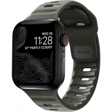 Nomad Sport Strap M/L pro Apple Watch 1/2/3/4/5/6/7/SE tmavě zelený Nomad Sport Strap M/L pro Apple Watch 1/2/3/4/5/6/7/SE tmavě zelený