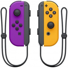 Nintendo Joy-Con Pair neonově fialový/neonově oranžový Nintendo Joy-Con Pair neonově fialový/neonově oranžový