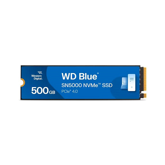WD BLUE SSD NVMe 500GB PCIe SN5100 Powered by SanDisk, Gen4, (R:5000, W:4000MB/s) WD BLUE SSD NVMe 500GB PCIe SN5100 Powered by SanDisk, Gen4, (R:5000, W:4000MB/s)