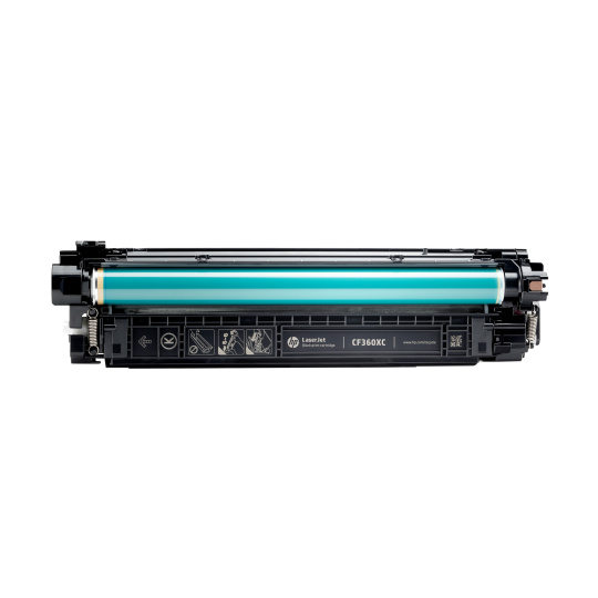 HP 508X High Yield Black LJ Toner Cartridge, CF360X (12,500 pages) HP 508X High Yield Black LJ Toner Cartridge, CF360X (12,500 pages)