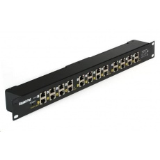 POE injektor aktivní/pasivní - 12x 1 Gb/s, stíněný panel, 802.3af/at POE injektor aktivní/pasivní - 12x 1 Gb/s, stíněný panel, 802.3af/at