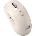 GENIUS myš NX-8080S BT/ duální Bluetooth + 2,4GHz/ 1600 dpi/ Copilot/ bezdrátová/ tichá/ béžová