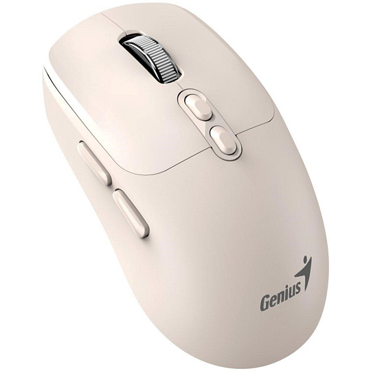 GENIUS myš NX-8080S BT/ duální Bluetooth + 2,4GHz/ 1600 dpi/ Copilot/ bezdrátová/ tichá/ béžová GENIUS myš NX-8080S BT/ duální Bluetooth + 2,4GHz/ 1600 dpi/ Copilot/ bezdrátová/ tichá/ béžová