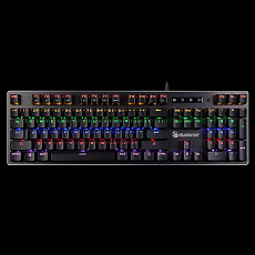 A4tech Bloody Klávesnice B760, herní klávesnice, mechanická, drátová, Green Switch, CZ/SK, Černá A4tech Bloody Klávesnice B760, herní klávesnice, mechanická, drátová, Green Switch, CZ/SK, Černá