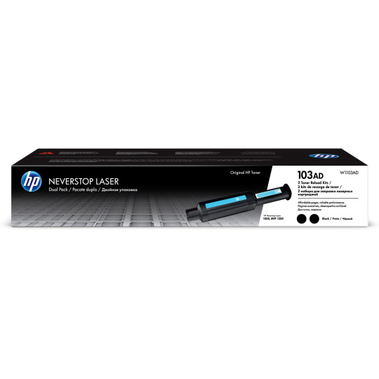 HP 103AD Neverstop Toner Reload Kit 2-Pack (2,500 / 2,500 pages) HP 103AD Neverstop Toner Reload Kit 2-Pack (2,500 / 2,500 pages)