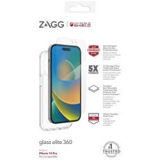 Invisible Shield Glass Elite 360 pouzdro a sklo pro iPhone 14 Pro