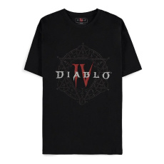 Tričko Diablo IV - Pentagram Logo L
