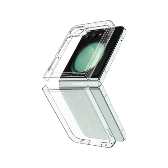 Spigen Air Skin Glitter kryt Samsung Galaxy Z Flip5 čirý