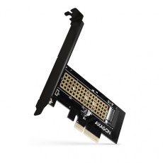 AXAGON PCEM2-N, PCIe x4 - M.2 NVMe M-key slot adaptér, vč. LP