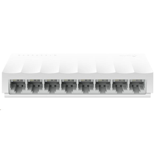 TP-Link switch LS1008, 8x 10/100Mbs RJ45, fanless