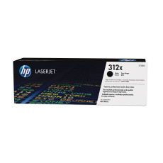 HP 312X Black LJ Toner Cart, CF380X (4,400 pages) HP 312X Black LJ Toner Cart, CF380X (4,400 pages)