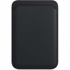Apple kožená peněženka s MagSafe a funkcí Najít temně inkoustová